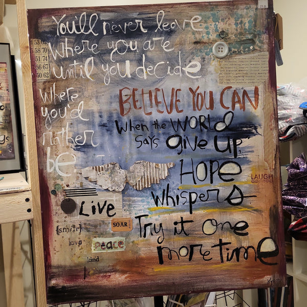 Canvas -NEW HOPE Whispers