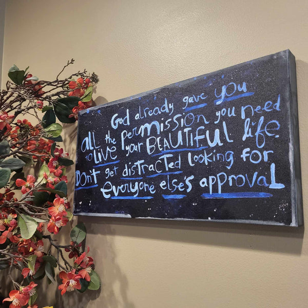 Canvas New! Beautiful Life permission