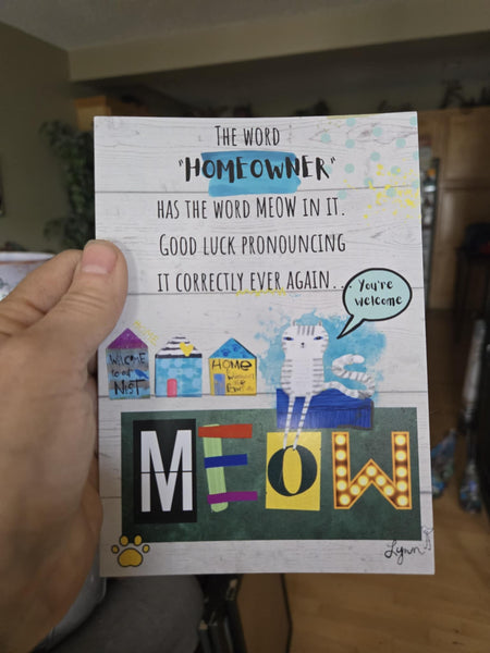 Greeting Card-New! HoMEOWner