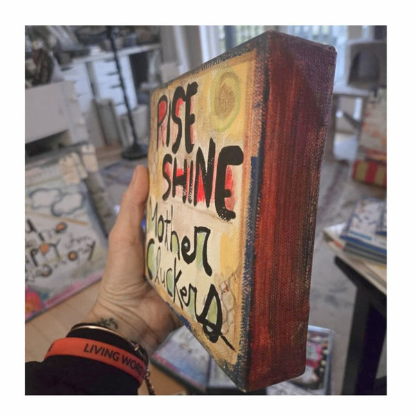 Canvas Art- Chicken Rise