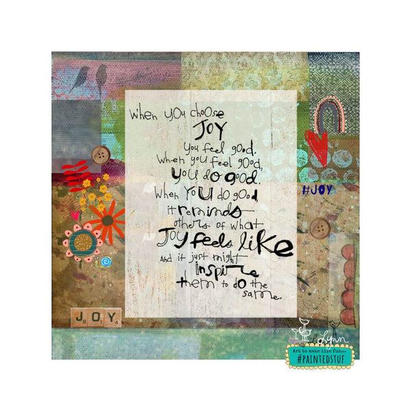 Joy canvas