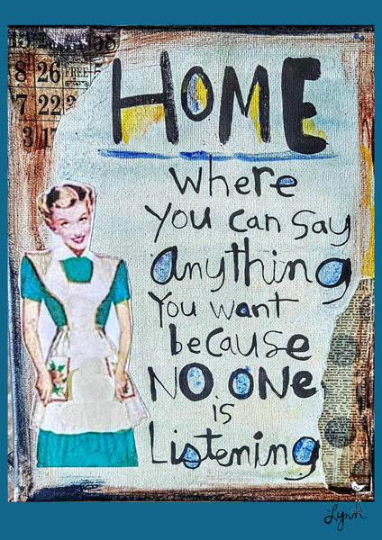 Greeting Card-New! HoMe