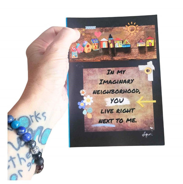 Greeting Card-New! Neighborhood