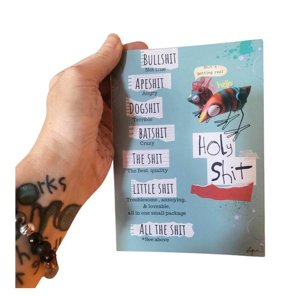 Greeting Card-New! Holy S*&t