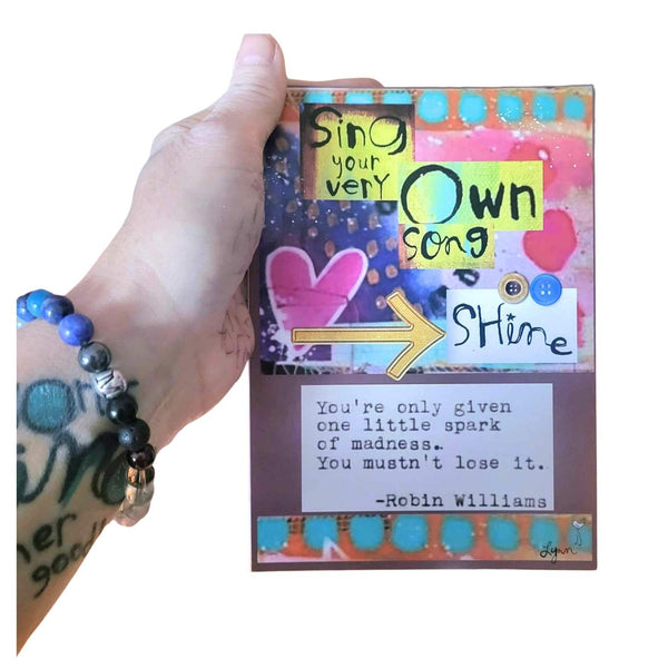 Greeting Card NEW Sing OWN Song