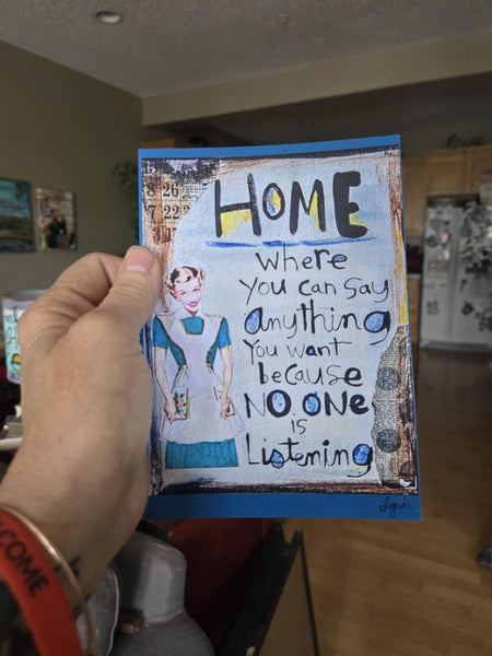 Greeting Card-New! HoMe