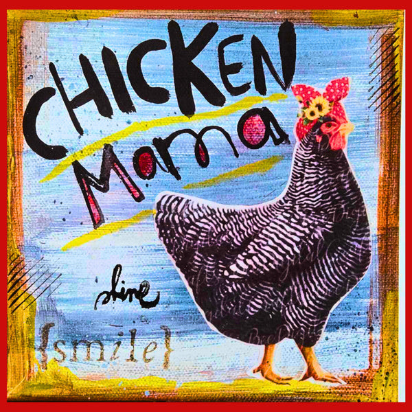 Canvas Art- Chicken Mama