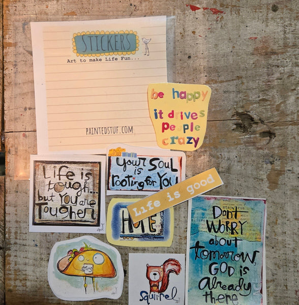 New! Stickers (Life)