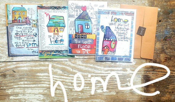 Greeting Card-New! HOME