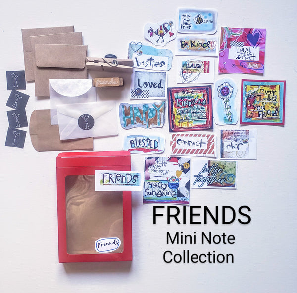 Mini Note Pack-FRIENDS