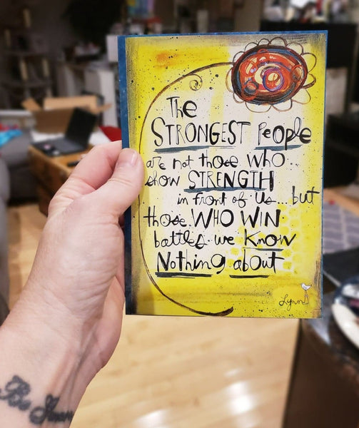 Greeting Card New Strongest