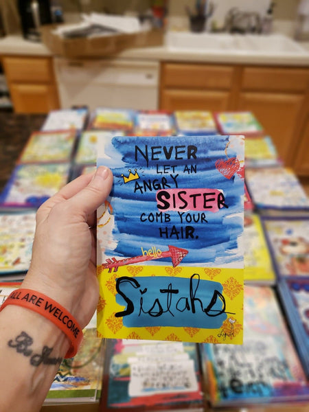 Greeting Card Angry Sister