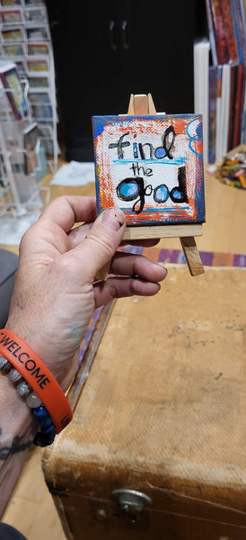 Mini Canvas set- Find the GOOD