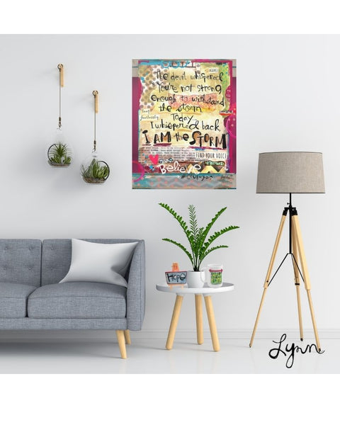 Print-New I am the Storm