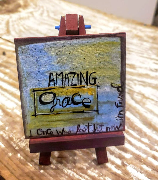 Easel Art -Amazing GRACE