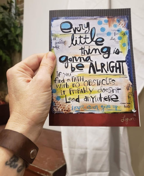 Greeting Card-Every little Thing