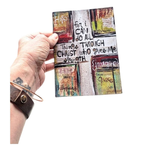 Greeting Card- Cross Phil 4:13