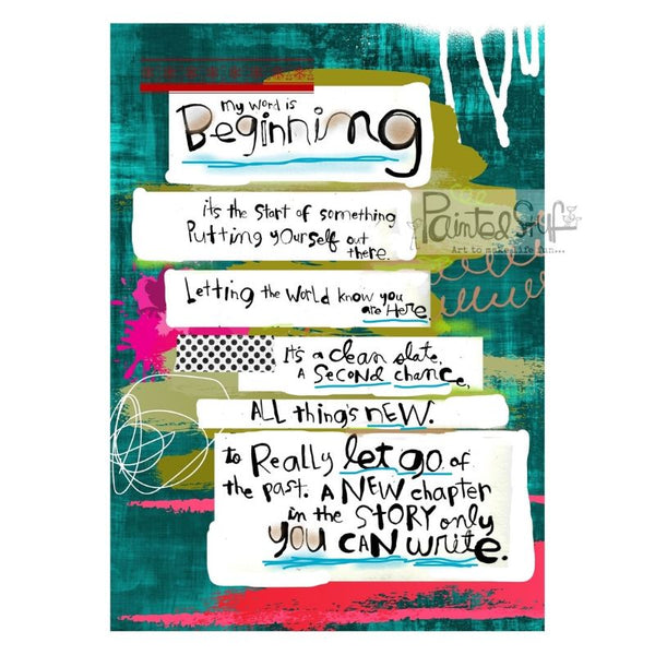 Greeting Card- Beginning