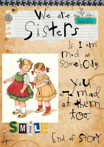 Greeting Card- We are Sisters