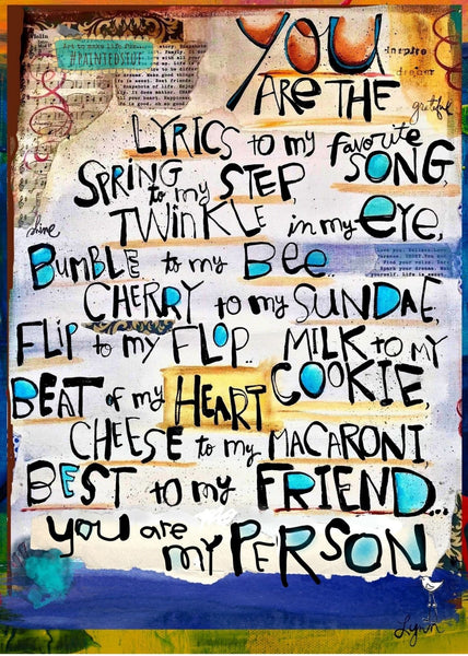 Greeting Card- YOU are...