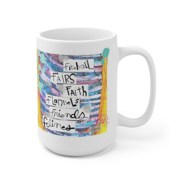 Fireball, friends mug