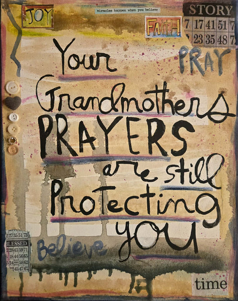 Canvas Art- NEW! Grandma's Prayers
