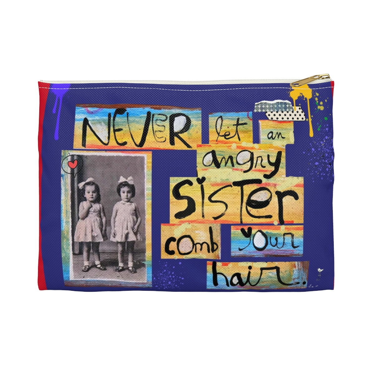 Pouch-NEW! Angry Sister