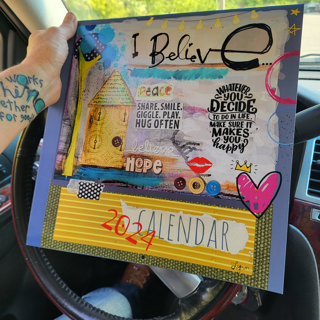 Calendar 2024 I Believe Painted Stuf
