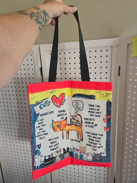 Tote NEW! Cats