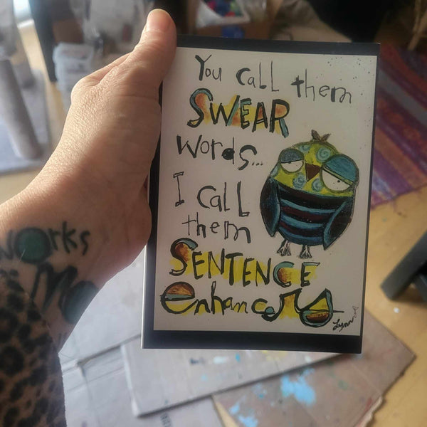 Greeting Card- NEW Swear Words