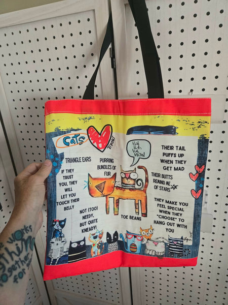 Tote NEW! Cats