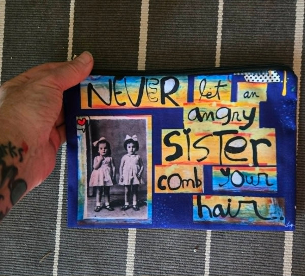 Pouch-NEW! Angry Sister