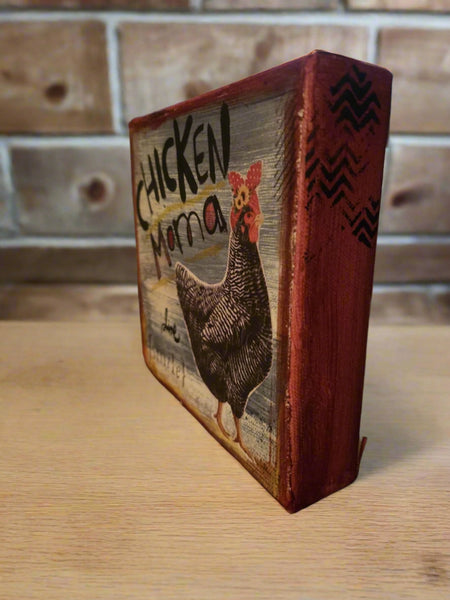 Canvas Art- Chicken Mama