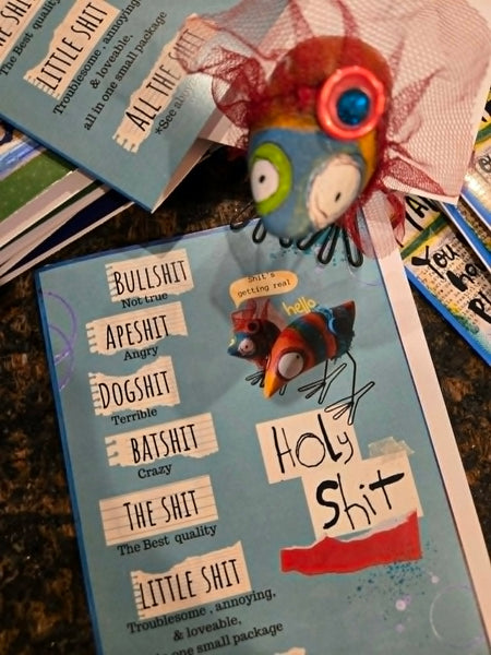 Greeting Card NEW! well S^+t