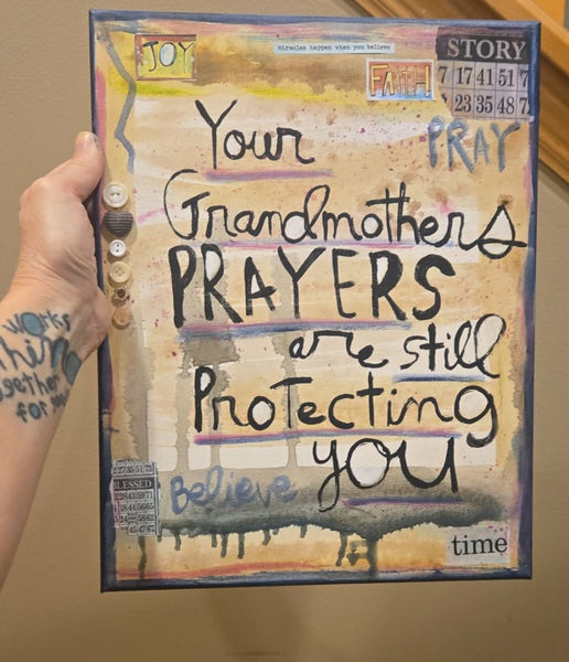 Canvas Art- NEW! Grandma's Prayers