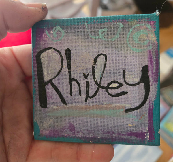 Personalized MINI Canvas