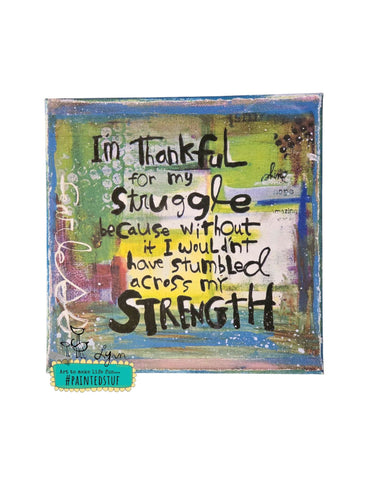 Canvas Art- NEW! Strength