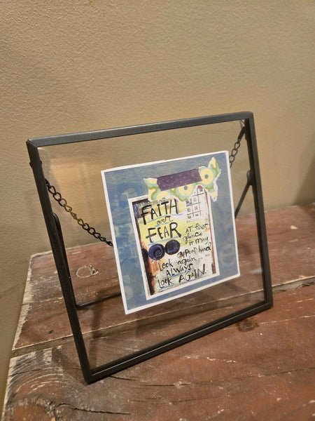 FAITH FEAR Float frame