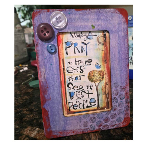 NEW! Framed! Always Pray