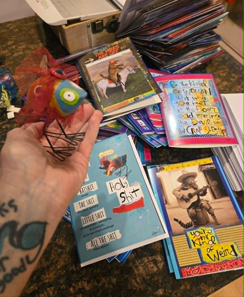 Greeting Card NEW! well S^+t