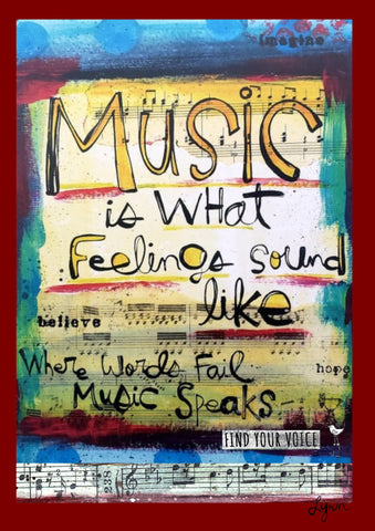 Greeting Card- NEW! Music