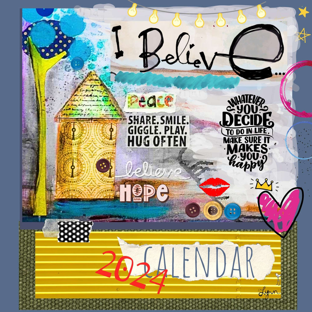 Calendar 2024 I Believe Painted Stuf