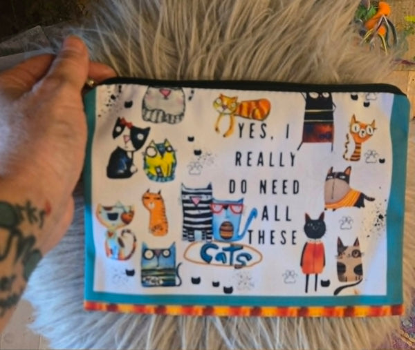 Pouch-NEW! ALL the CATS