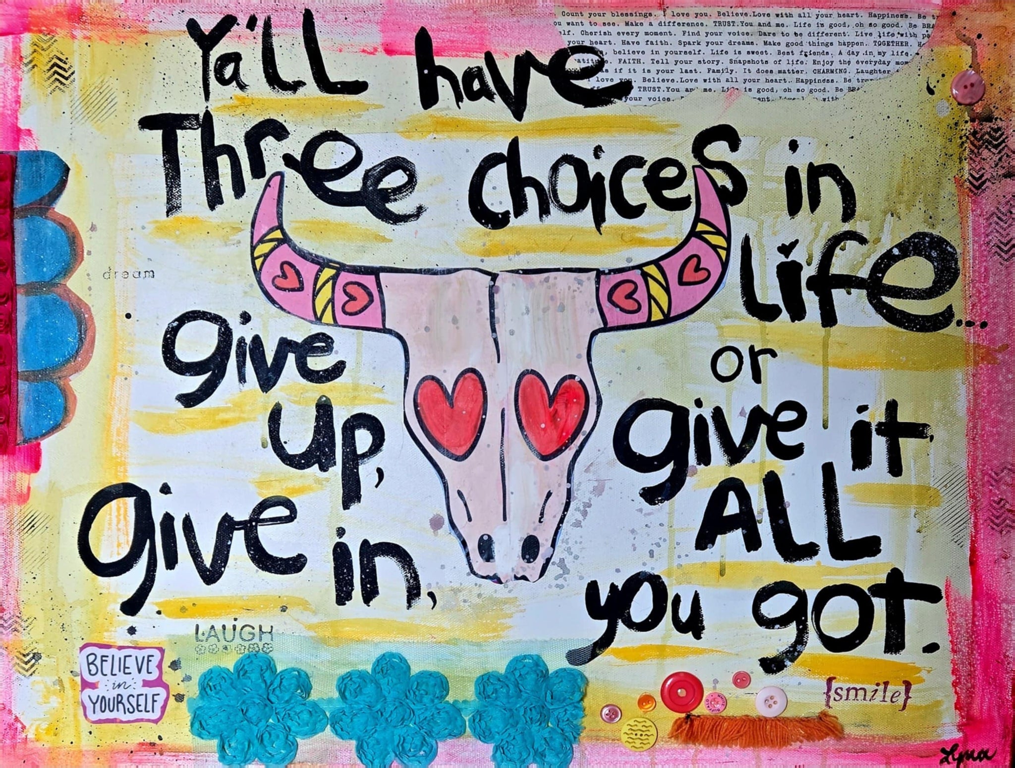 Print NEW 3 Choices