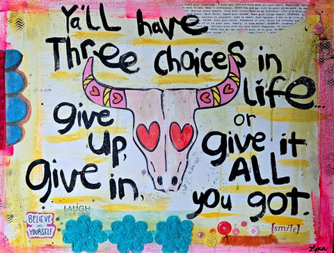 Print NEW 3 Choices