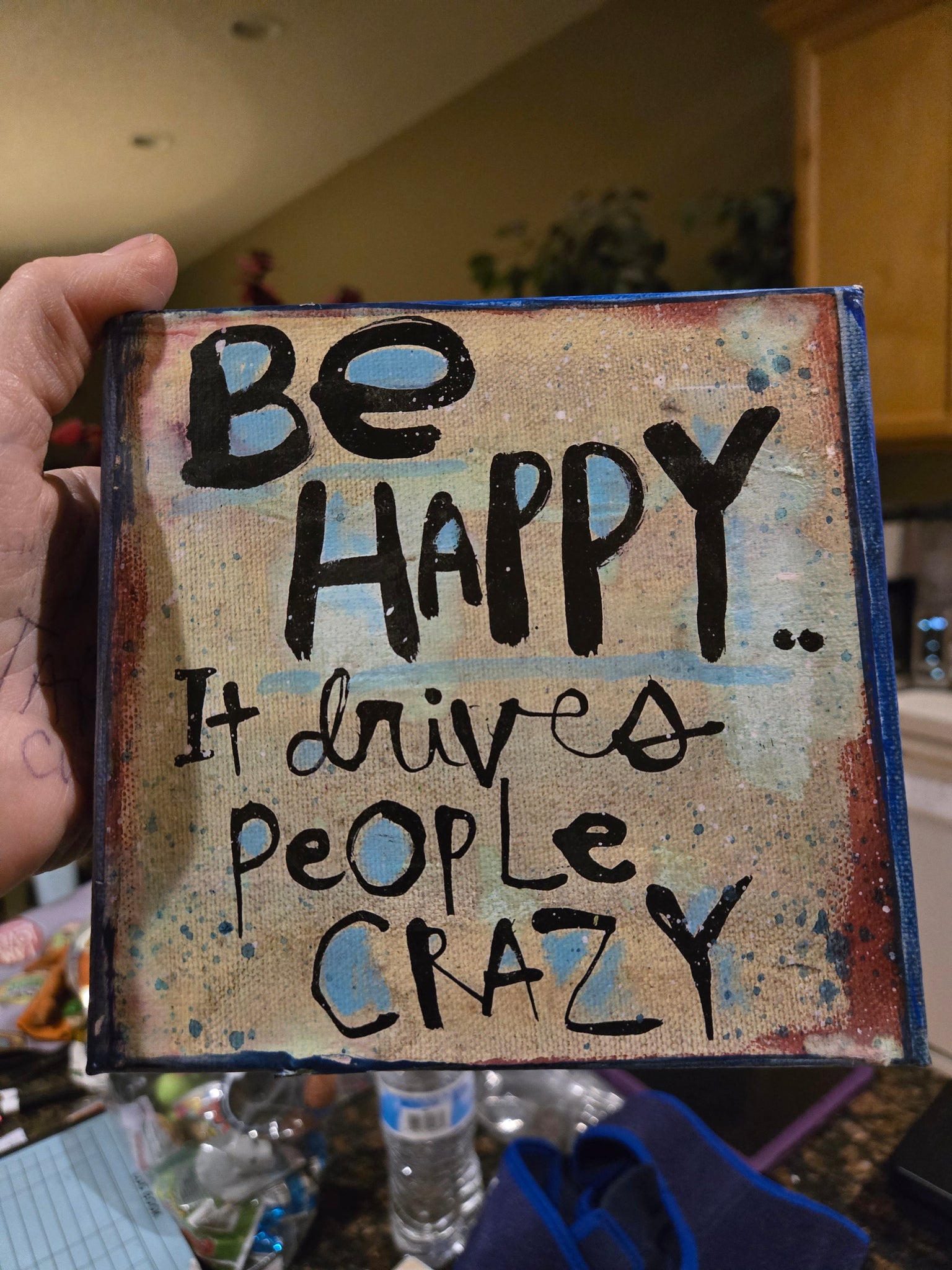 Canvas Art- HaPpy