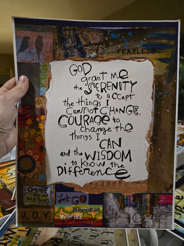 Art Print- Serenity Prayer