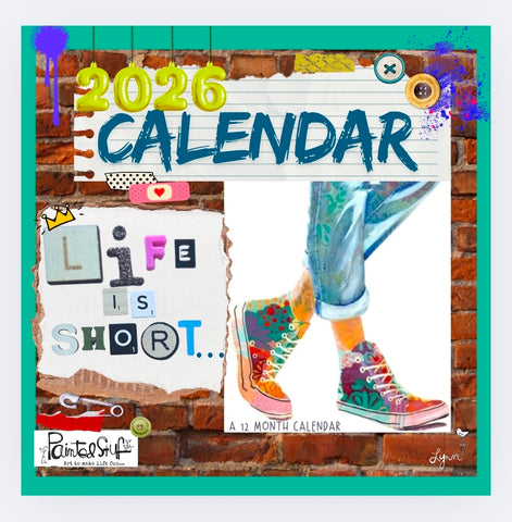 Calendar 2026 LIFE is Short...