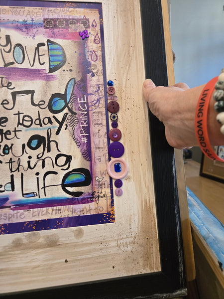 Framed-New! Dearly Beloved