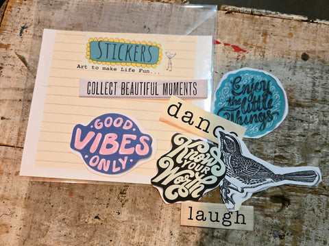 New! Stickers (Vibes)